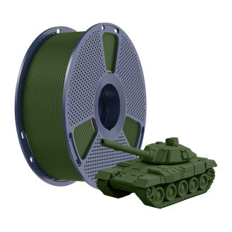 Filament SUNLU PLA+ High-Speed 1.75mm 1kg (oliwkowy) - 3