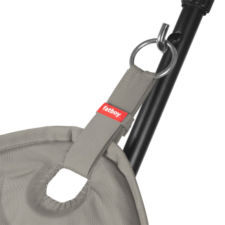  Fatboy Headdemock Superb Gray Taupe hammock with black stand - 3