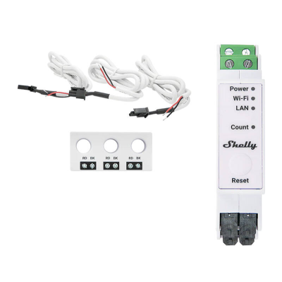  DIN Energy Meter SHELLY Pro 3EM-3CT63 Wi-Fi
