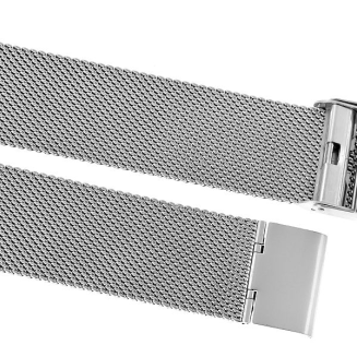 Bransoleta Siatka Srebrna HQ 22 mm 302S22-Z - 4