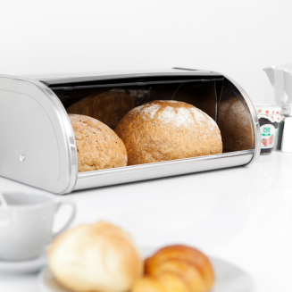  Brabantia Roll Top Matt Steel breadbox - 6