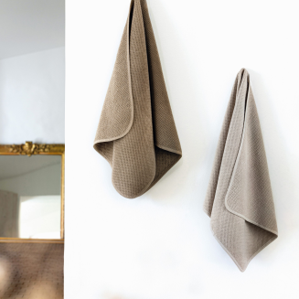  Graccioza Bee Waffle Moss towel - 7