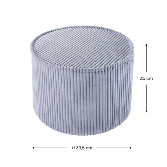 Pufa dziecięca Wigiwama Pouffe Blueberry Blue - 6