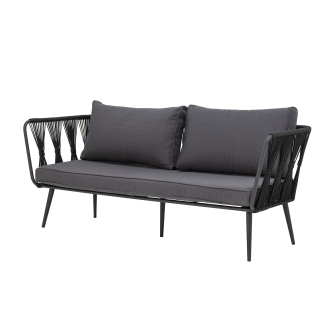 Sofa ogrodowa Bloomingville Pavone Black - 3