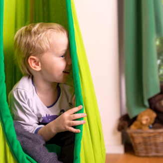 Siedzisko wiszące dla dzieci La Siesta Joki froggy - 3