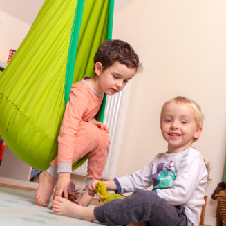 Siedzisko wiszące dla dzieci La Siesta Joki froggy - 2