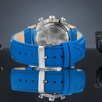 Zegarek Męski Giewont Chronograph Sapphire Niebieski GW5630-A5 - 6
