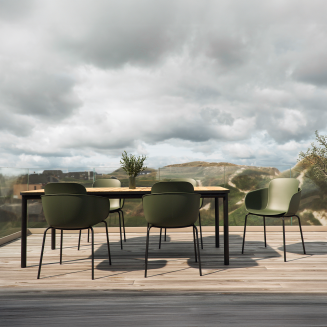 Krzesło ogrodowe SACKit Chair No. One S2 Olive | Black - 4