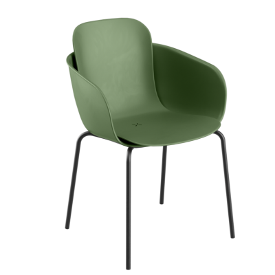 Krzesło ogrodowe SACKit Chair No. One S2 Olive | Black