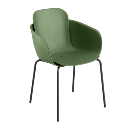 Krzesło ogrodowe SACKit Chair No. One S2 Olive | Black