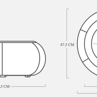 Fatboy Dumpty Outdoor Ash table - 4