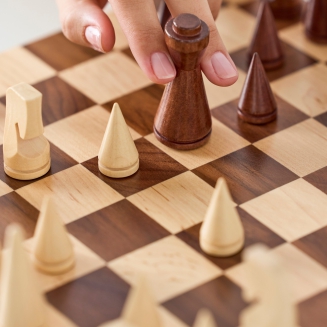 Szachy drewniane - The Minimalist | PRINTWORKS - 9