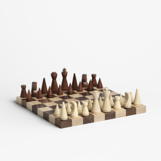 Szachy drewniane - The Minimalist | PRINTWORKS | BESTSELLER | SZYBKA WYSYŁKA - 4