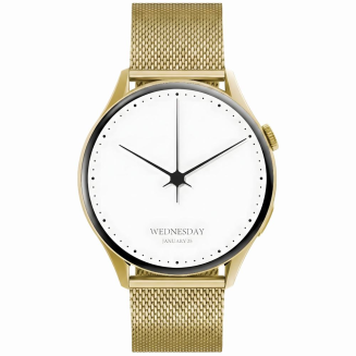 Smartwatch Gravity Złoty Pasek + Bransoleta GT11-4 - 6