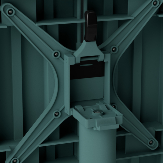 Stolik ogrodowy Fatboy Fred's Square Bistro Table Dark Sage - 6