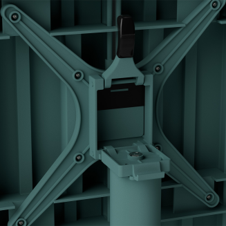 Stolik ogrodowy Fatboy Fred's Square Bistro Table Dark Sage - 6