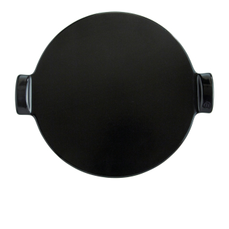  Emile Henry smooth pizza baking stone, black - 2