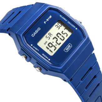 Zegarek CASIO Unisex F-91WB-2A1EF + BOX - 3