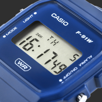 Zegarek CASIO Unisex F-91WB-2A1EF + BOX - 4