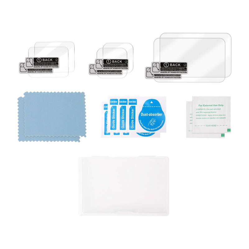 Szkło hartowane SUNNYLIFE GO-BHM882 do GoPro Hero 13 6szt.