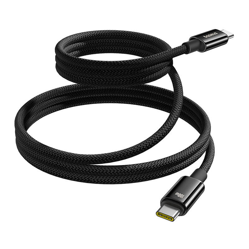 BASEUS Tungsten Gold USB-C-USB-C Cable 1m (Black)