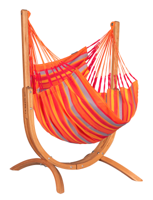 Fotel hamakowy ze stojakiem La Siesta Udine Outdoor Toucan Comfort