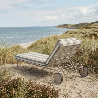 Łóżko ogrodowe SACKit Mollis Sunbed Renesse Taupe - 5