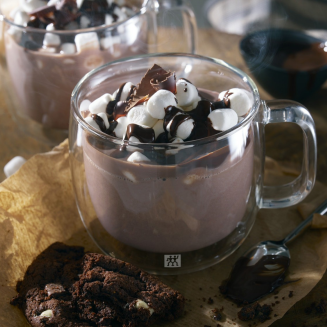 Zestaw dwóch szklanek do cappuccino z uchwytem Zwilling Sorrento - 450 ml - 4