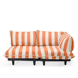 Sofa ogrodowa Fatboy Paletti Set Small Stripe Orange Creme - 2