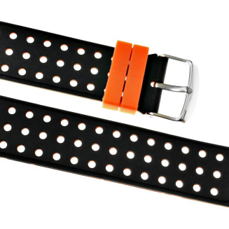 Pasek silikonowy POMARAŃCZOWY U12-20-4 - 4