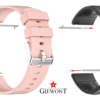 Teleskop GIEWONT Stalowy 18 mm do Pasek/Bransoleta SMARTWATCH GWT18 - 5