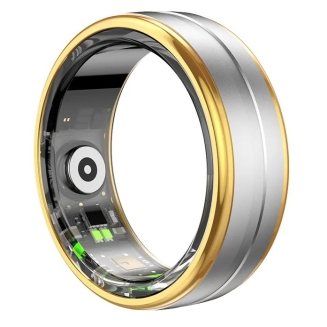 Smart Ring RUBICON R6 Gold/Silver SIZE-11(US) SMARUB327 - 3
