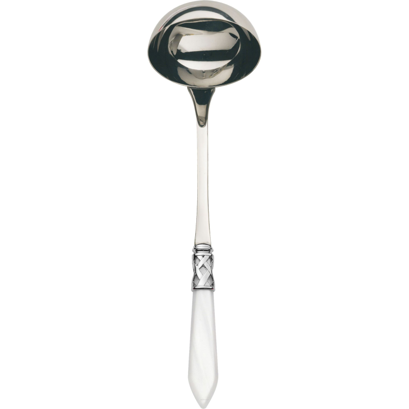 Łyżka wazowa Casa Bugatti Aladdin White/Steel