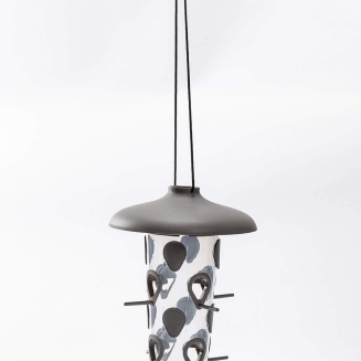 PLASTIA ROBIN Karmnik i poidełko dla ptaków 3 w 1 szary - 2