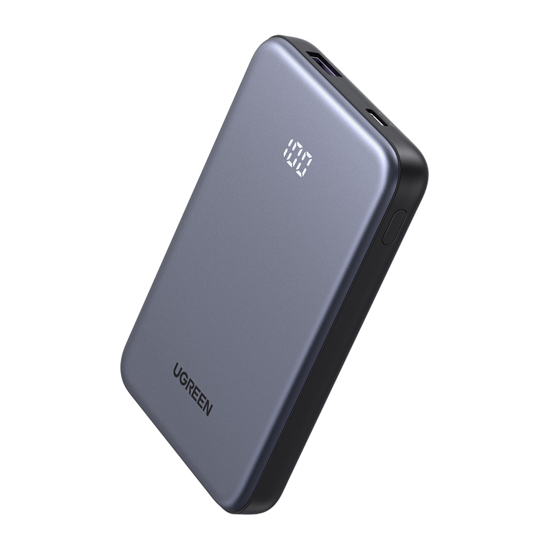 Powerbank UGREEN PB507 10000mAh 20W USB USB-C (szary)