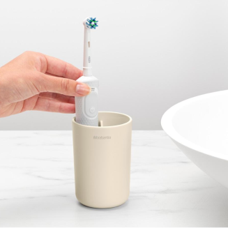 Kubek na szczoteczkę do zębów Brabantia ReNew Soft Beige - 5