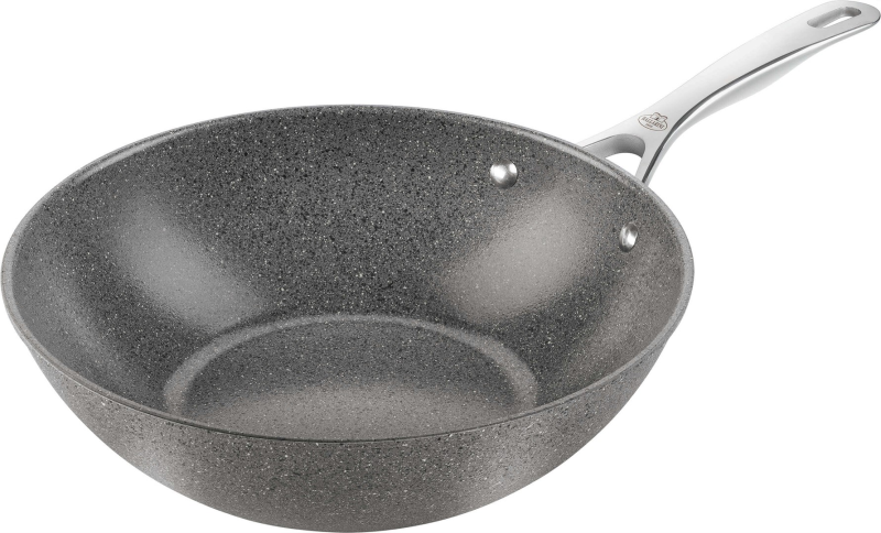 Wok ceramiczny indukcyjny Ballarini Salina Ceramic 30 cm