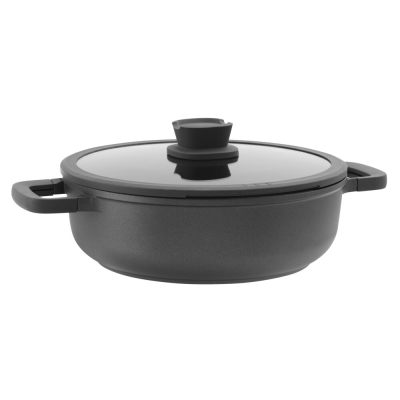 BergHOFF | Patelnia sauté pan non-stick z dwoma uchwytami 28 cm Stone+