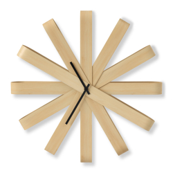 Zegar ścienny Umbra Ribbonwood Wall Clock Natural