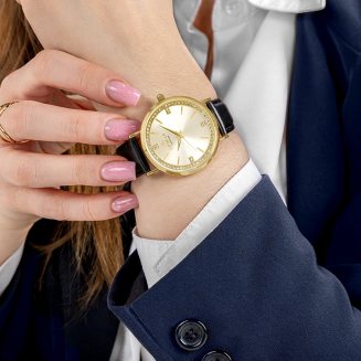 Zegarek Damski Giewont Sapphire Złoty GW5390-A2 - 4