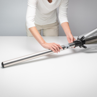 Suszarka ogrodowa Brabantia Lift-O-Matic 40 m Metallic Grey - 5