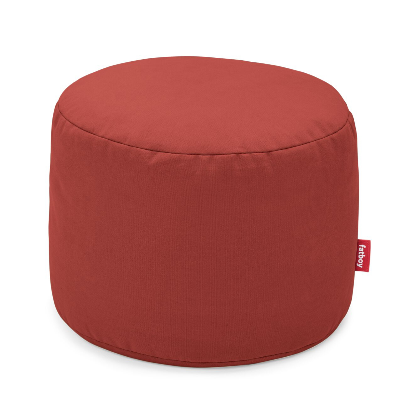 Pufa Fatboy Point Canvas Merlot Red Ø50x35 cm