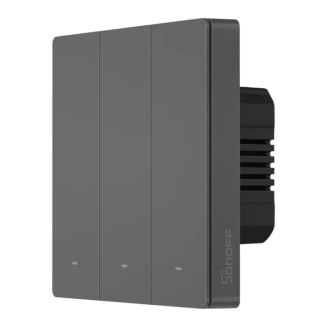  SONOFF M5 3C Wi-Fi 3-Channel Light Switch (Gray) - 3
