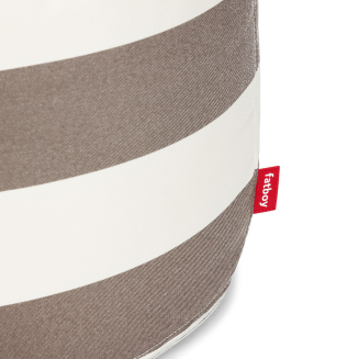  Fatboy Point Outdoor Large Stripe Cacao pouffe 70x40 cm - 3