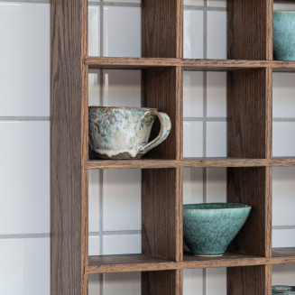 Regał wiszący Mette Ditmer SHOWCASE Oak 40x92 cm - 4