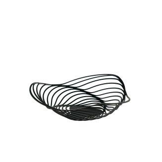 Patera na owoce Alessi Trinity czarna 33 cm - 2
