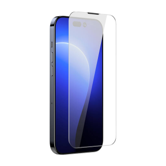  BASEUS Crystal 0.3mm Tempered Glass for iPhone 14 Pro 2pcs - 4