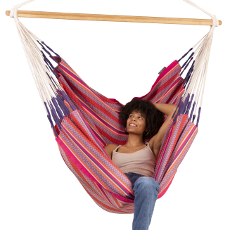 Fotel hamakowy La Siesta Habana Flamingo Kingsize - 3