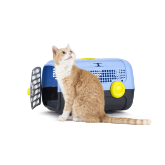 Transporter dla zwierząt United Pets niebiesko-szary - 5