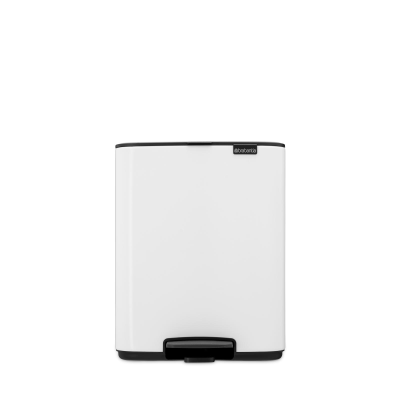 Kosz pedałowy Brabantia BO 12 l White